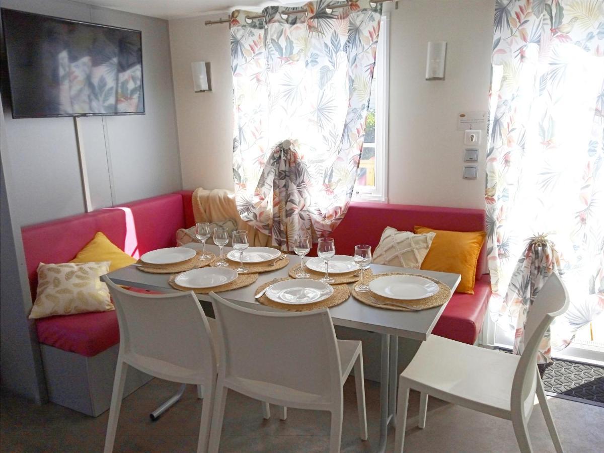 Mobil Home-Les Lins Bleus Biville-sur-Mer Extérieur photo